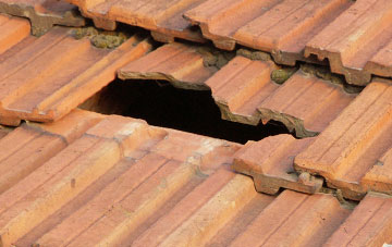 roof repair Cross Oak, Powys