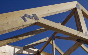 Cross Oak roof trusses for new builds and additions